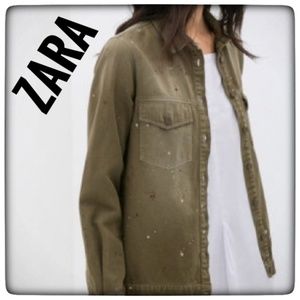 Zara Olive Green Jacket